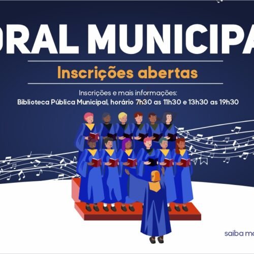 Coral Municipal está com inscrições abertas para 2024