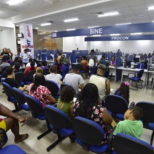 Sine Estadual encaminhou mais de 70 mil trabalhadores ao mercado de trabalho