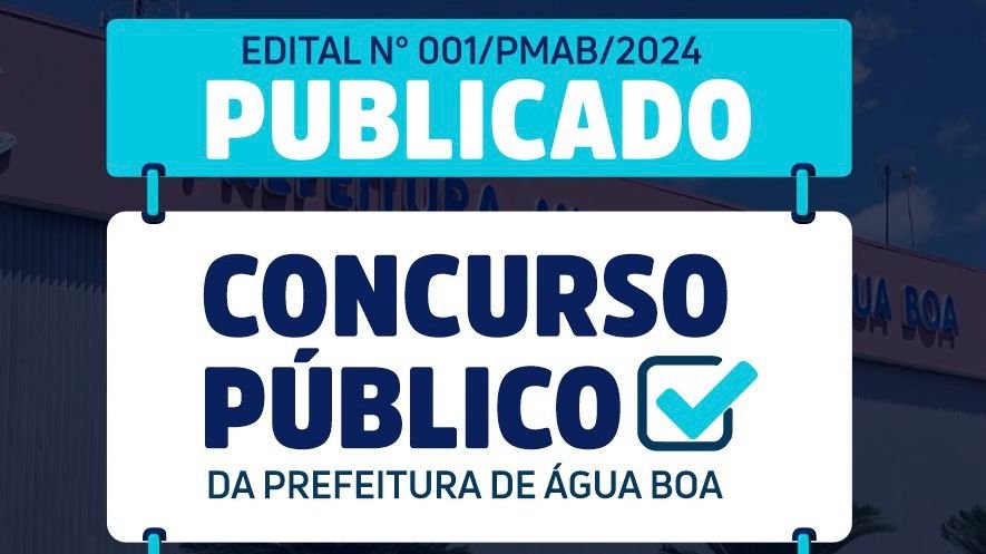 Prefeitura realiza Concurso Público com 262 vagas; prazo de inscrição termina hoje