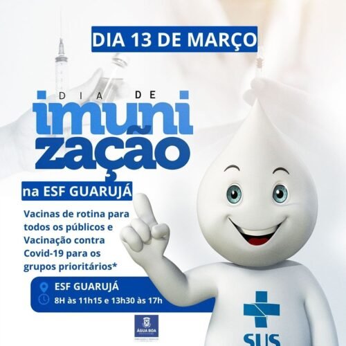 Multivacinação de rotina e Covid na ESF Guarujá
