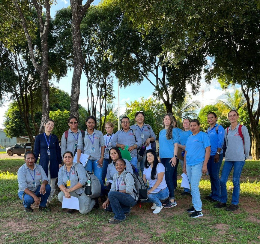 Equipes da Saúde estão realizando vistorias domiciliares no Mutirão da Dengue