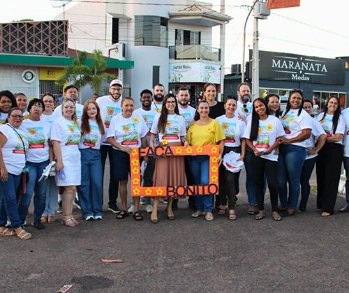 Assistência Social realiza Pit Stop de conscientização sobre violência sexual de crianças e adolescentes