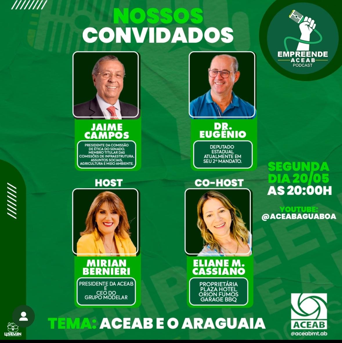 ACEAB promove Live hoje com o tema