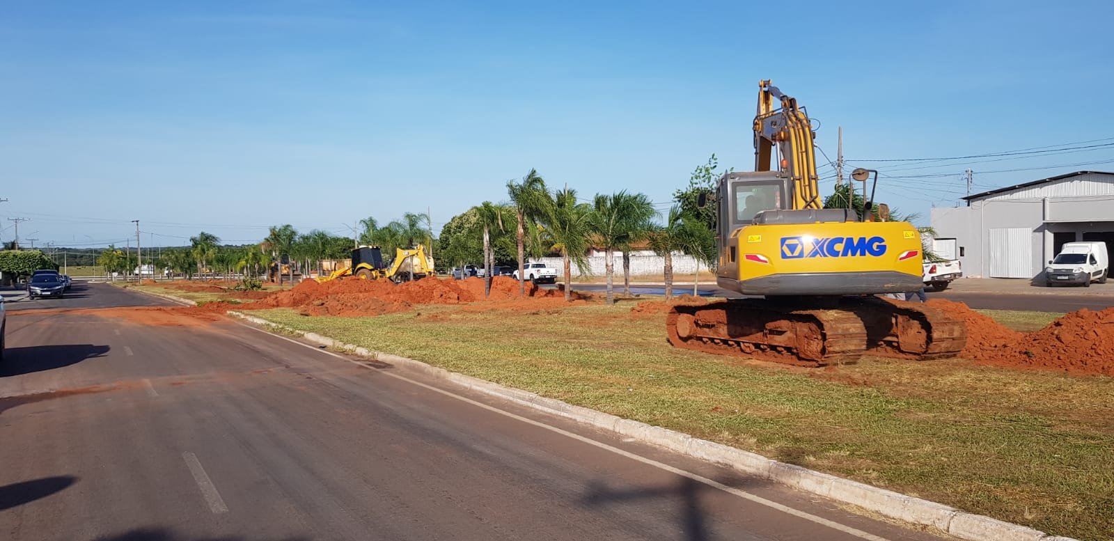 Prefeitura de Água Boa realiza a construção de novos estacionamentos na cidade