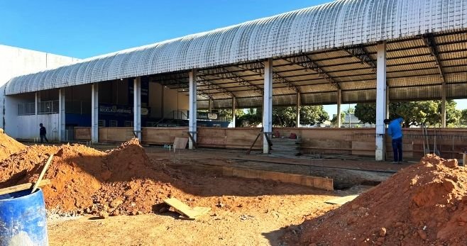 Prefeitura de Água Boa realiza ampliação e revitalização da Feira do Pequeno Produtor