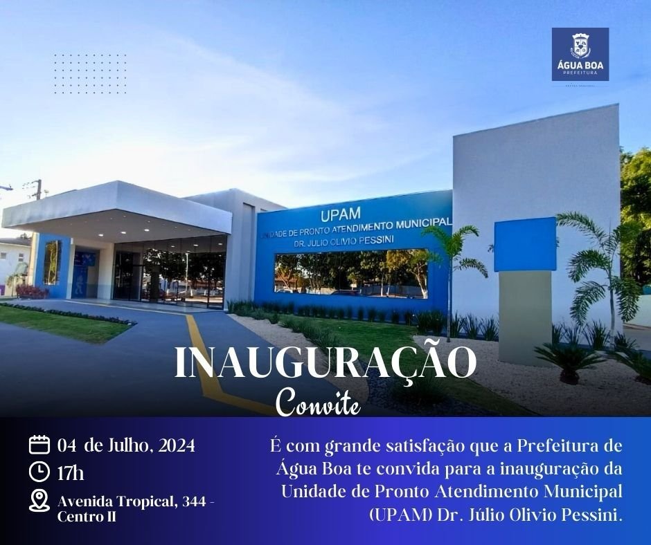 UPAM será inaugurada dia 4/07