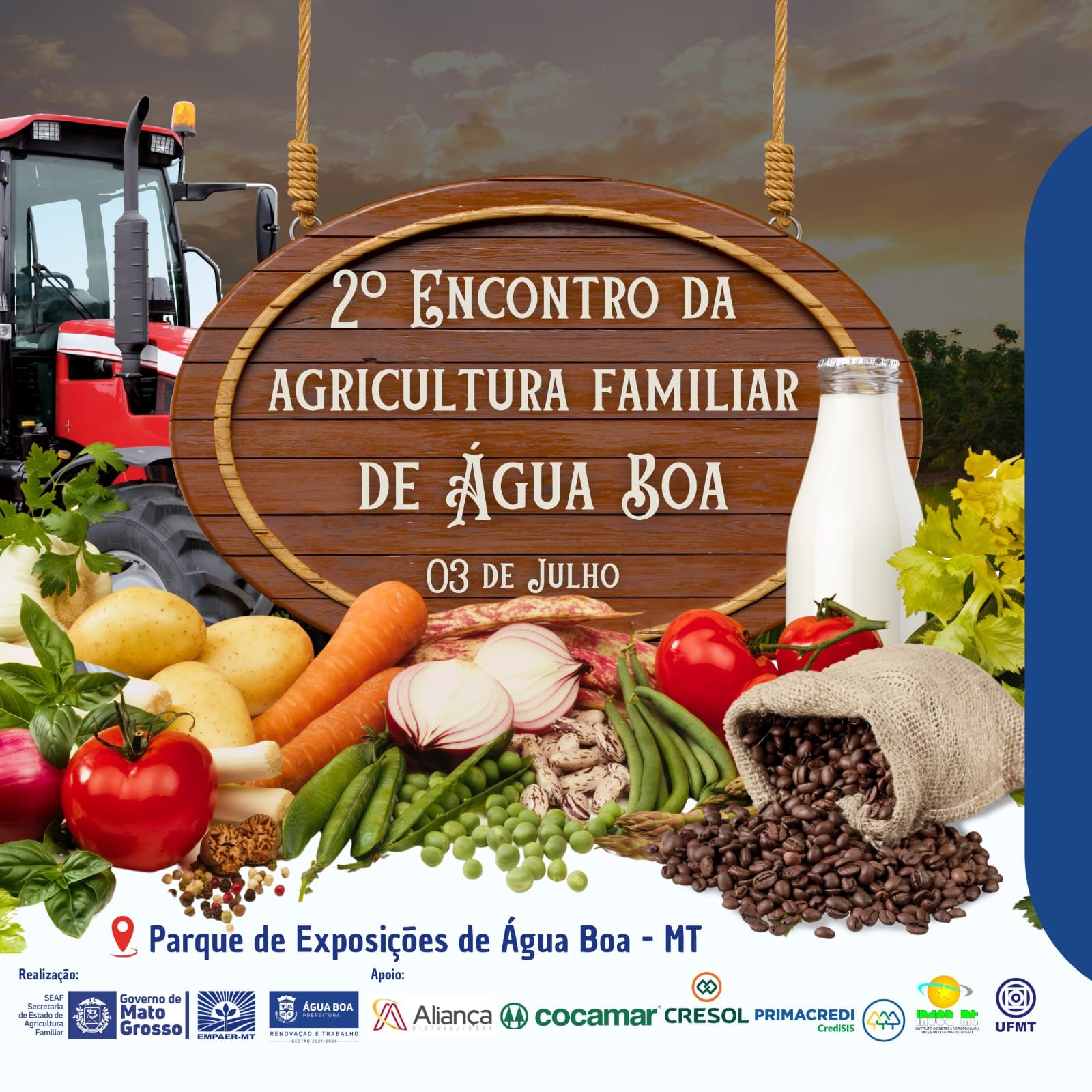 2º Encontro da Agricultura Familiar é hoje